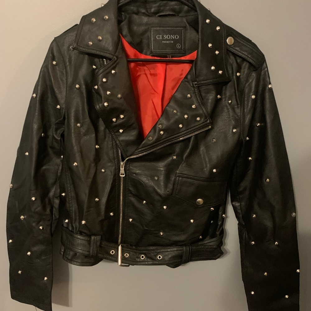 Leather jacket